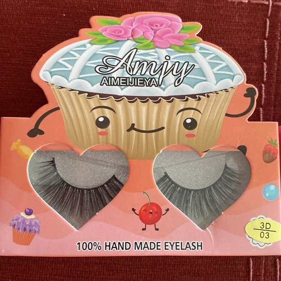 🆕2 Sets of Faux EyeLashes: 3D/03 & 3D/64. No glue needed! - Picture 2 of 5